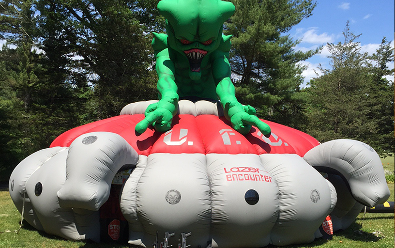 laser tag inflatables