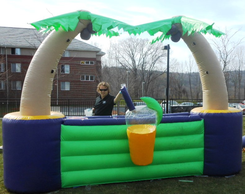 inflatable bars to hire