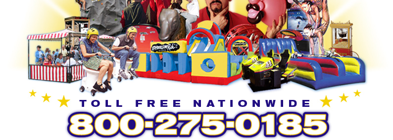 Event Types - High Schools Over Nights, National Tours, Town Events, Tradeshows, Corporate Picnics, Holiday Events, Summer Camps & Parks, College Events, Fairs/Festivals, Bar/Bat Mitzvahs, Product Launches, Sales Meetings