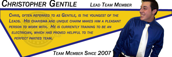 Christopher Gentile - Lead Team Member