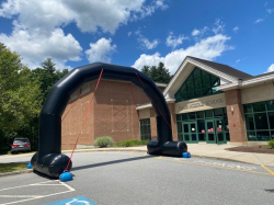 Inflatable Arch - Drive Thru (Black)