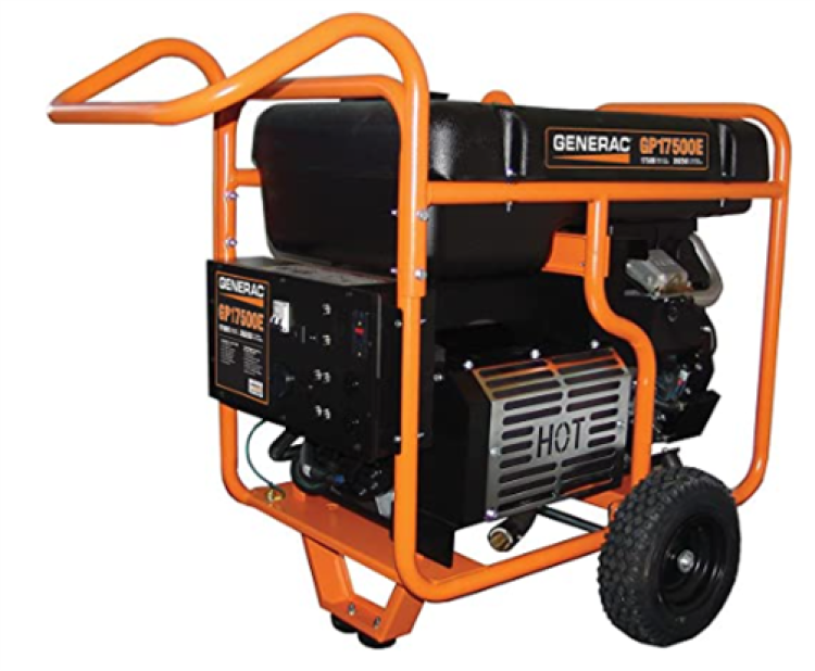 50 amp Gas Generator, Fencing, Fire Extinguisher
