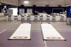 Synthetic Curling Lane