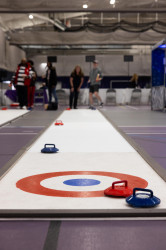 Synthetic Curling Lane
