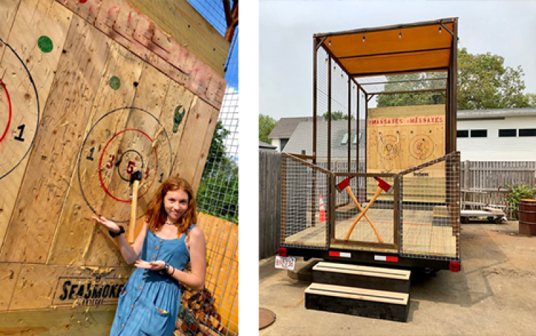 Axe Throwing Trailer