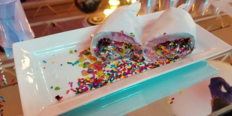 Cotton Candy Burritos
