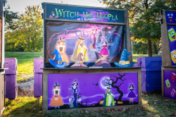 Halloween Carnival Stall- Witch Hat Hoopla