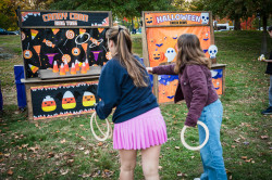 Halloween Carnival Stall- Candy Corn Ring Toss