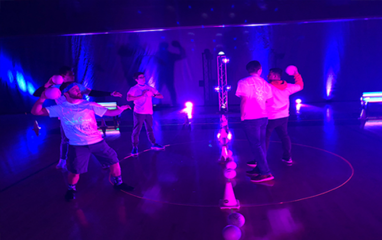 Glow Badminton