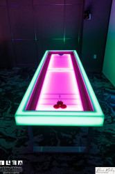 Glow Shuffleboard