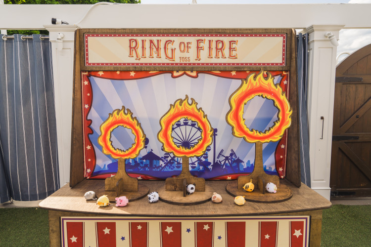 Vintage Carnival Stall - Ring of Fire