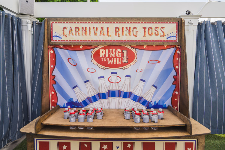 Vintage Carnival Stall - Ring Toss