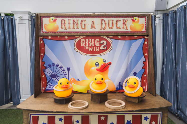 Vintage Carnival Stall - Ring A Duck