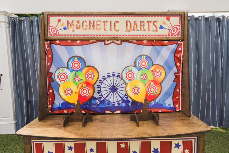 Vintage Carnival Stall - Magnetic Darts