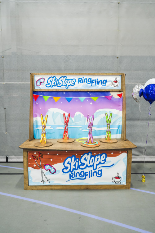 Winter Carnival Stall - Ski Slope Ring Fling