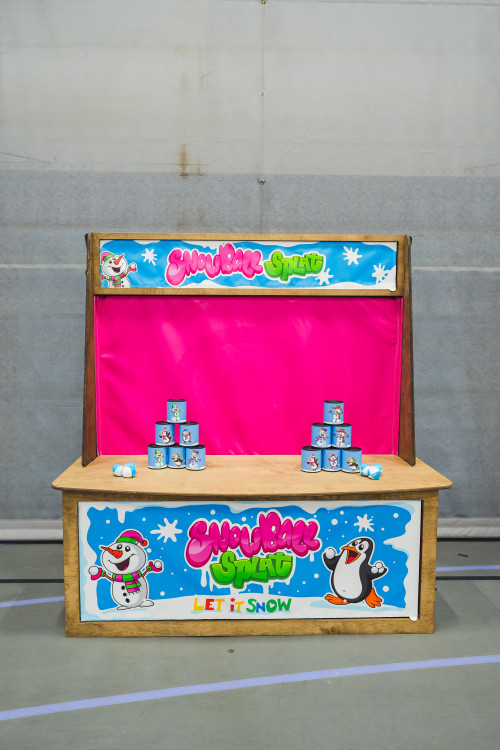 Winter Carnival Stall - Snowball Splat