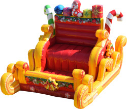 Santa Sleigh Selfie
