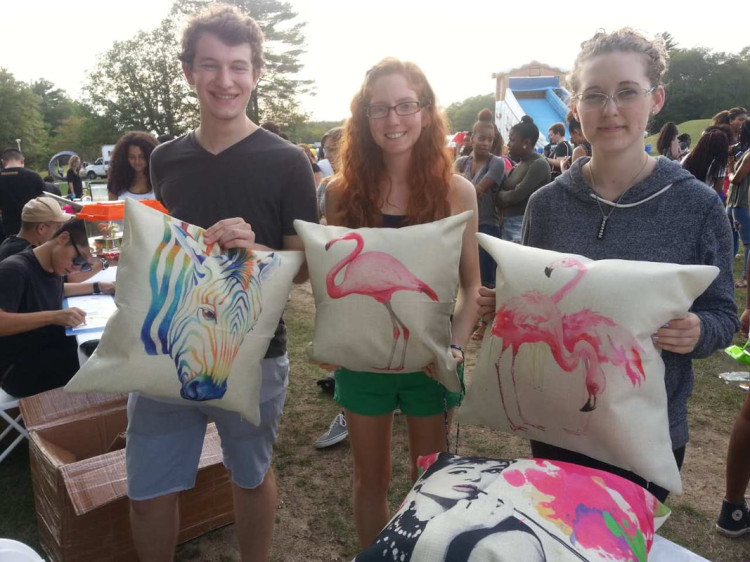 Stuff Your Own Throw Pillows
