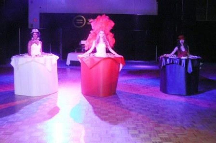 Human Dessert Tables