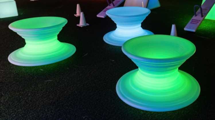 LED Swivel Chairs