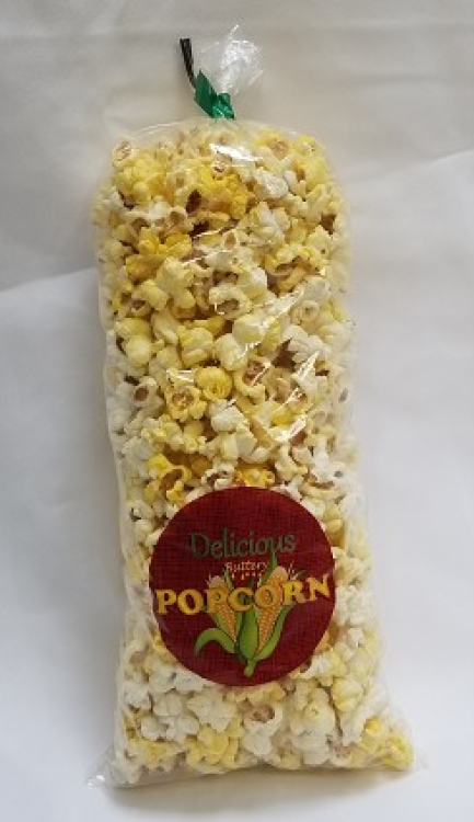 Pre-Popped 3oz Popcorn Bag