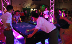 Glow Air Hockey Tables