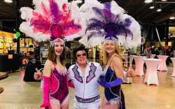 Strolling Vegas Showgirls