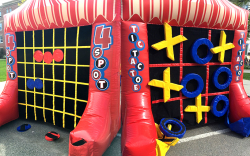 Giant 4 Spot and Tic Tac Toe Combo