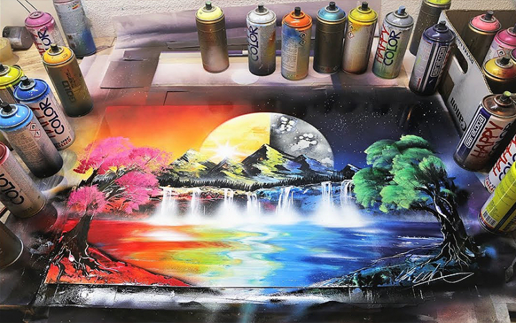 Spray Paint Artist