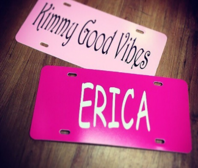 Custom License Plates
