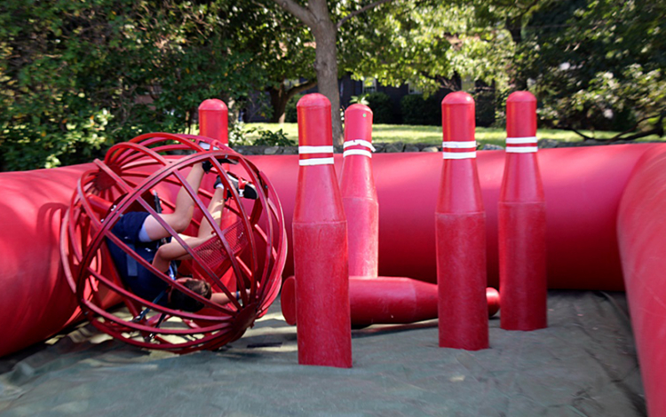 Human Bowling