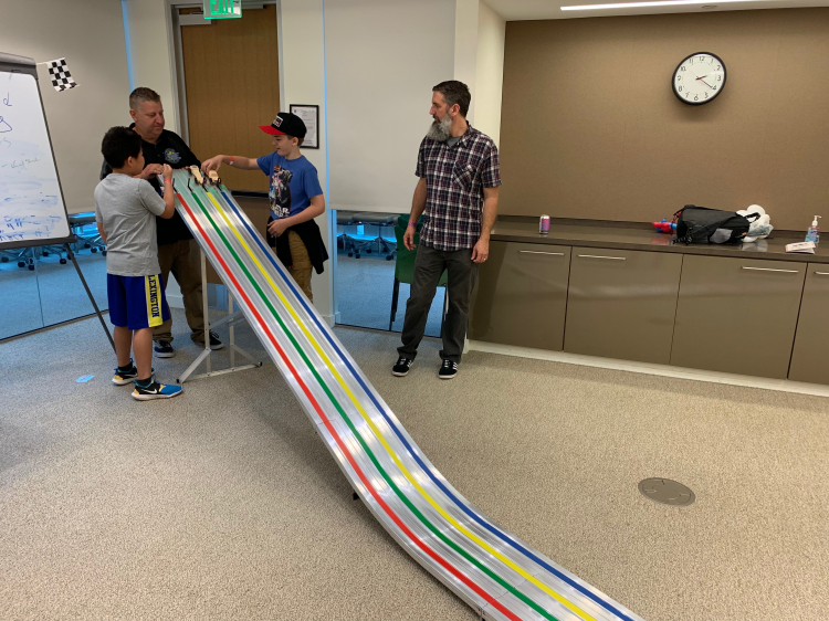 Pine Wood Derby Races