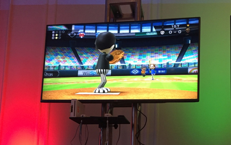 TV Monitor Screen on Truss