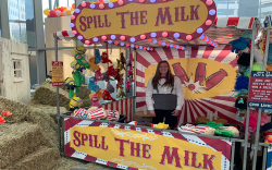 Deluxe Spill The Milk Carnival Booth