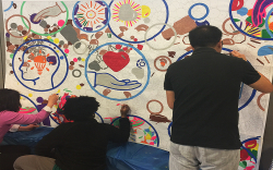 Custom Paint By Color Mural