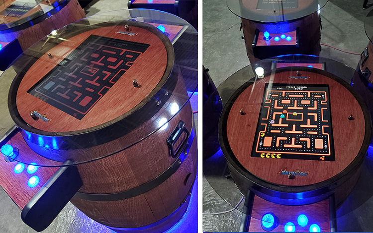 Wine Barrel Arcade Game (2)