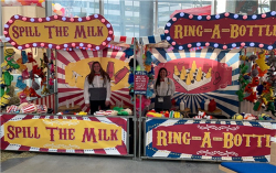 Deluxe Ring-A-Bottle Carnival Booth