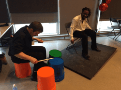 Bucket Drummer
