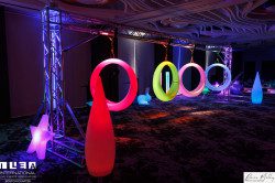 LED 4 Swing Set
