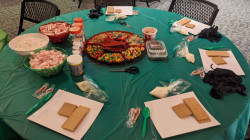 Gingerbread House Making Station