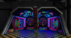 Black Light Axe Throwing