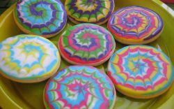 Spin Art Cookies