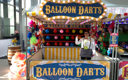 Deluxe Balloon Darts Carnival Booth