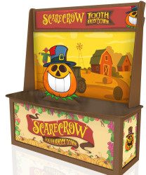 Fall Carnival Stall- Scarecrow Tooth Knock Down