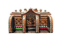 Gingerbread Games Inflatable