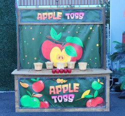 Fall Carnival Stall- Apple Toss