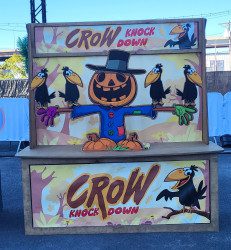 Fall Carnival Stall- Crow Knock Down