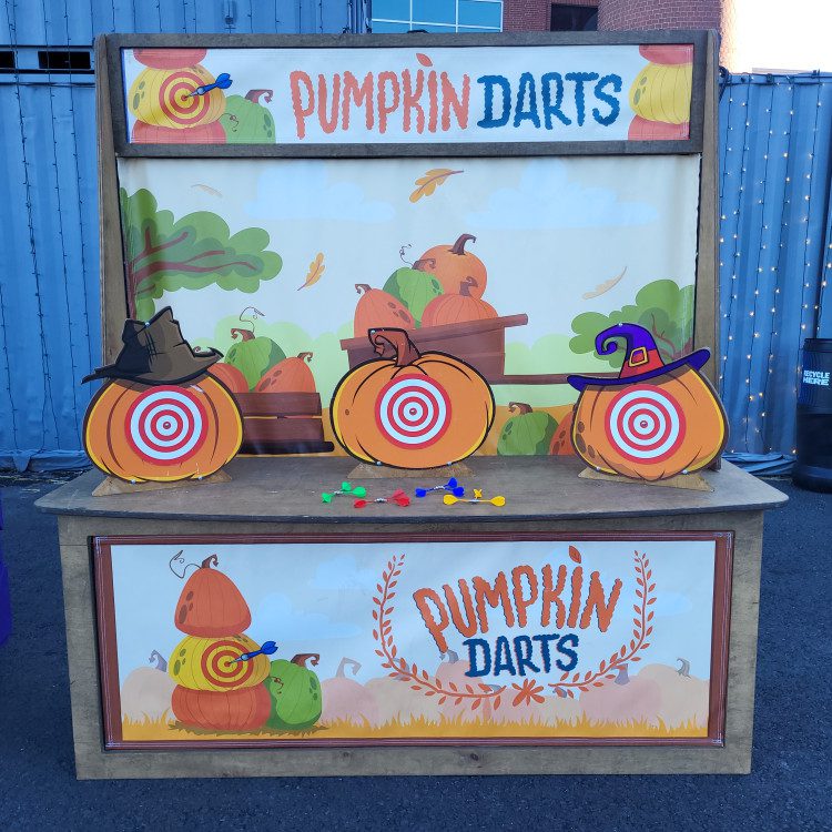 Fall Carnival Stall- Pumpkin Darts