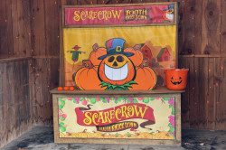 Fall Carnival Stall- Scarecrow Tooth Knock Down