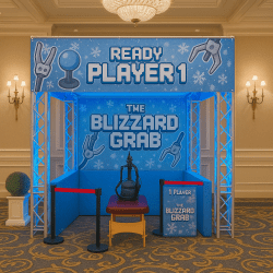 The Blizzard Grab - Human Crane Game